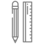 pencil and ruler logo